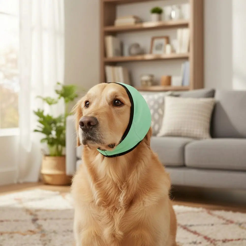 Noise Reduction Dog Ear Covers Hearing Protection Waterproof Dog Calming Earmuff Anti-Noise Shock Proof Pet Headcover