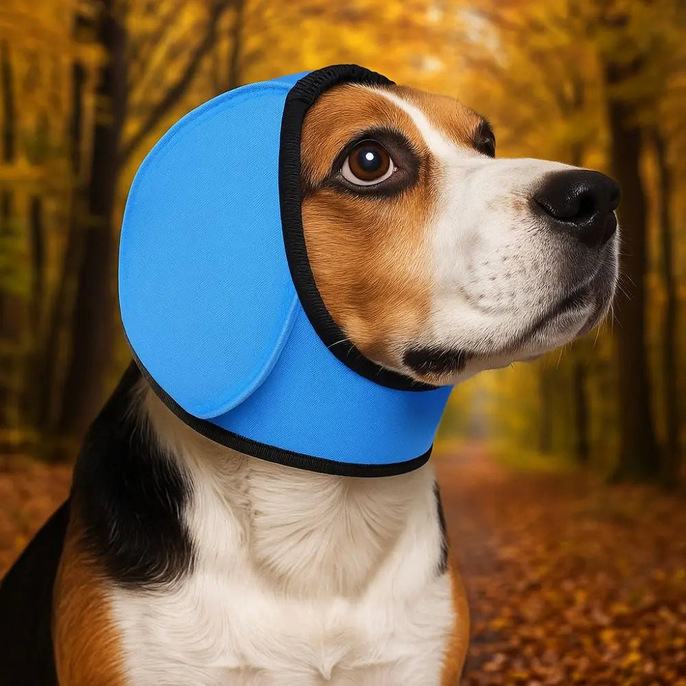 Noise Reduction Dog Ear Covers Hearing Protection Waterproof Dog Calming Earmuff Anti-Noise Shock Proof Pet Headcover