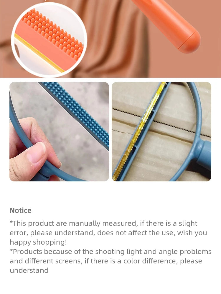 Portable Clothes Lint Roller Remover Lint Fabric Shaver， Removes Pet Hair Lint Particles From Clothes Cleaning Tool