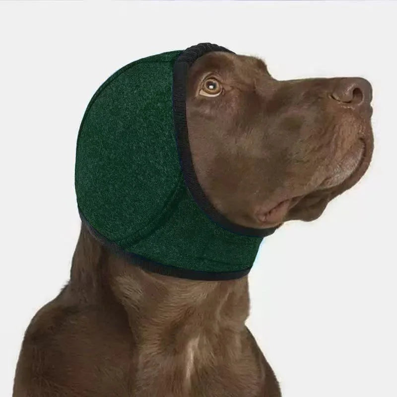 Waterproof Noise Cancelling Adjustable Dog Ear Muffs Dog Earmuffs Swimming Calming Hood To Relieve Pet Anxiety & Prevent Shock