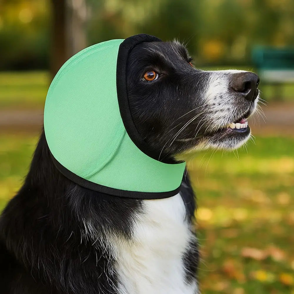 Noise Reduction Dog Ear Covers Hearing Protection Waterproof Dog Calming Earmuff Anti-Noise Shock Proof Pet Headcover