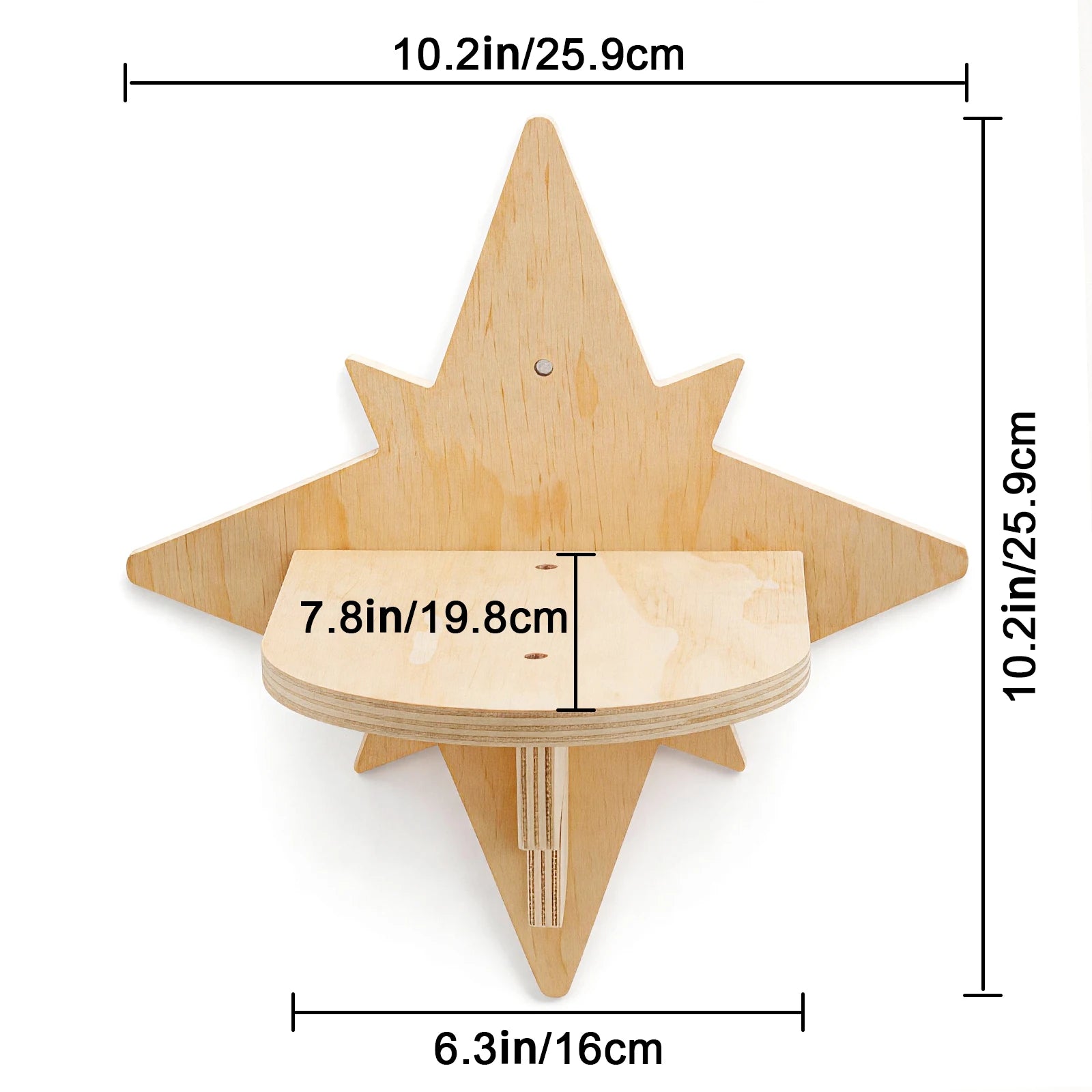 Wall Mounted Cat Shelves Solid Wood Cat Climbing Perch Floating Steps Cat Wall Furniture DIY Cat Tree Platform for Indoor Kitten