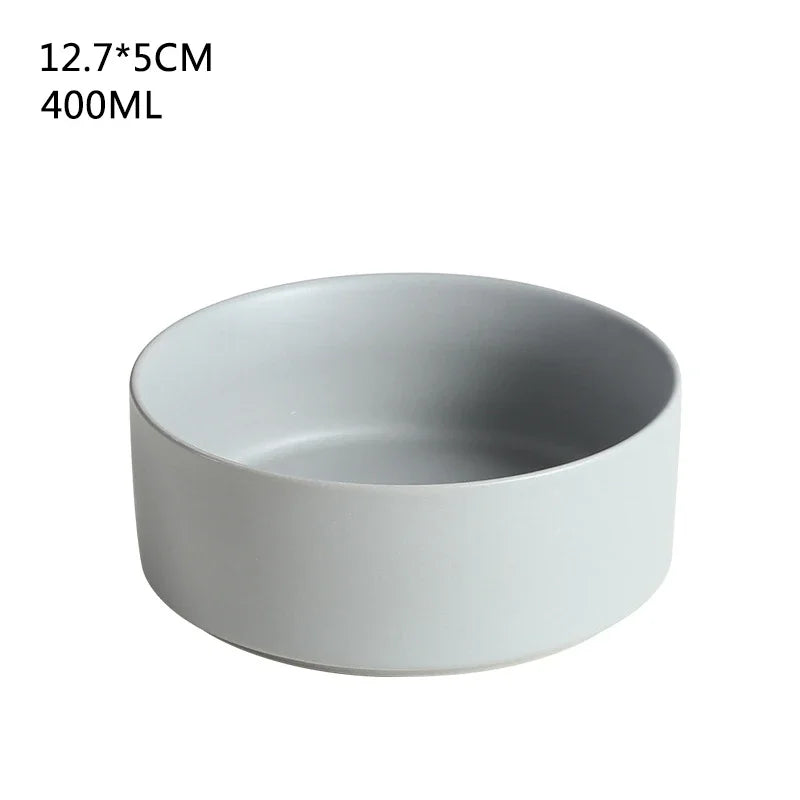 B7 Self-Assembly Ceramic Double Cat Bowl Dog Bowl 400ML Pet Feeding Water Bowl Cat Puppy Feeder Product SuppliesFood Water Bowls