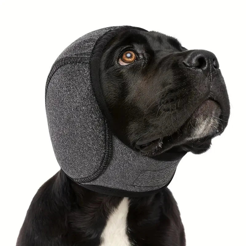 Waterproof Noise Cancelling Adjustable Dog Ear Muffs Dog Earmuffs Swimming Calming Hood To Relieve Pet Anxiety & Prevent Shock