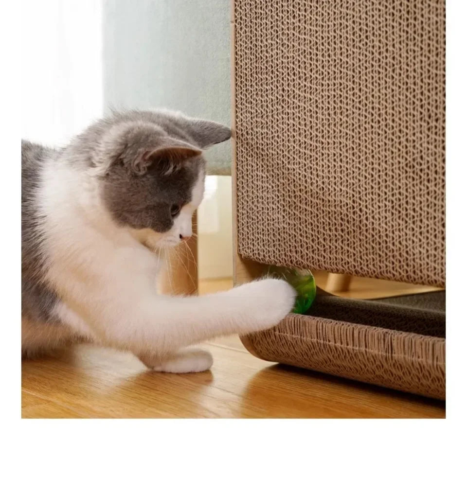 Scraper for Cats Cardboard Large/Small L-shape Wear-resistant Scratch-resistant Cat Scratching Post Cat Toy Pets Cat Accessories