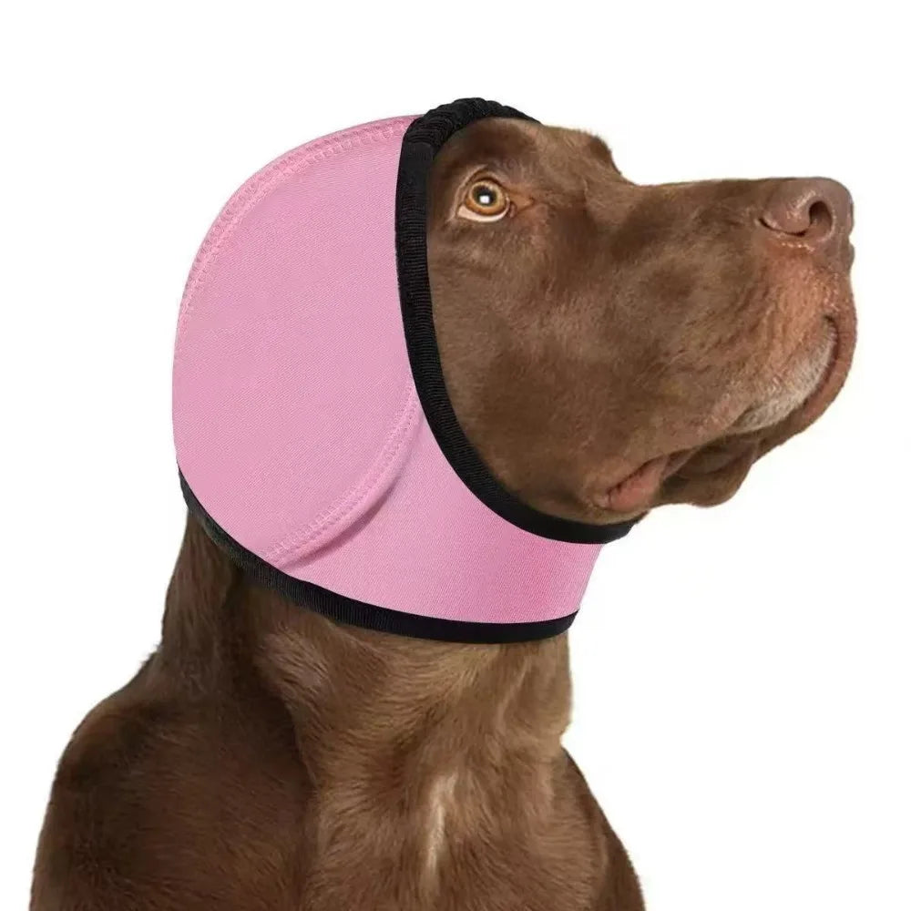 Noise Reduction Dog Ear Covers Hearing Protection Waterproof Dog Calming Earmuff Anti-Noise Shock Proof Pet Headcover